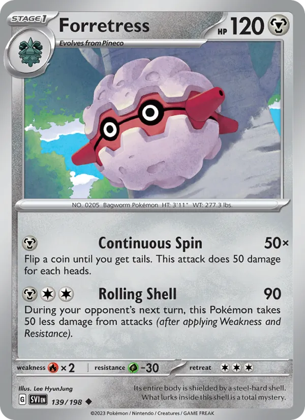 Forretress #139/198