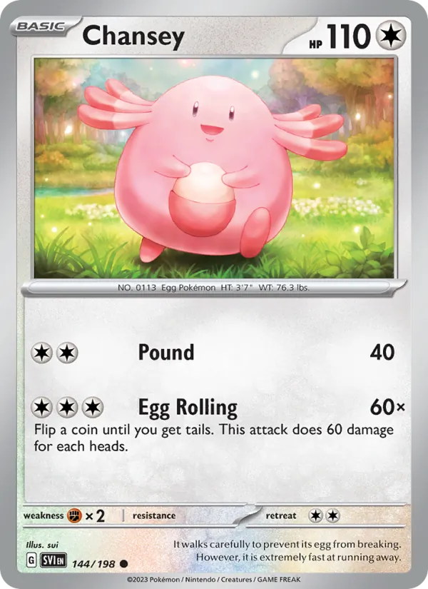 Chansey #144/198
