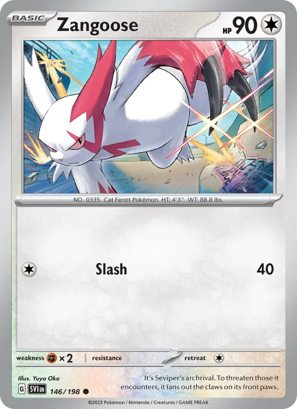 Zangoose #146/198