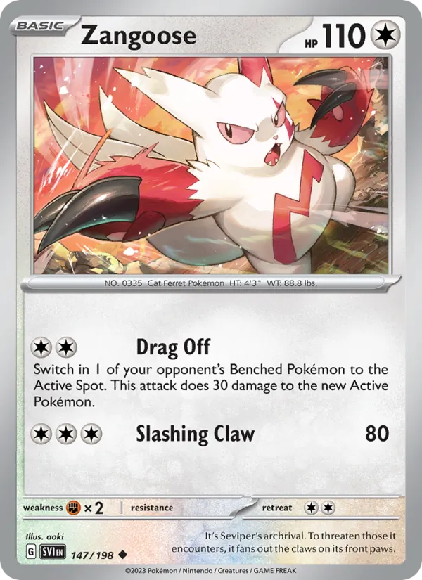 Zangoose #147/198