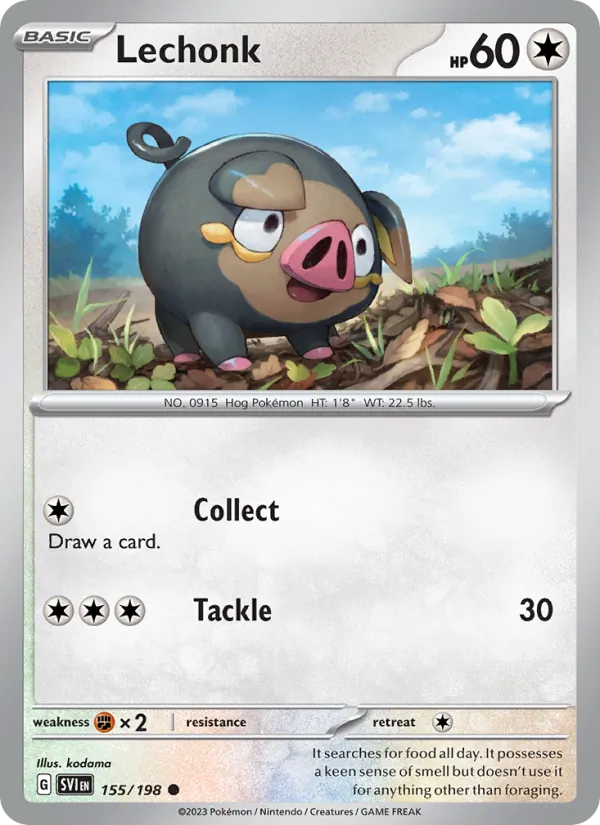 Lechonk #155/198