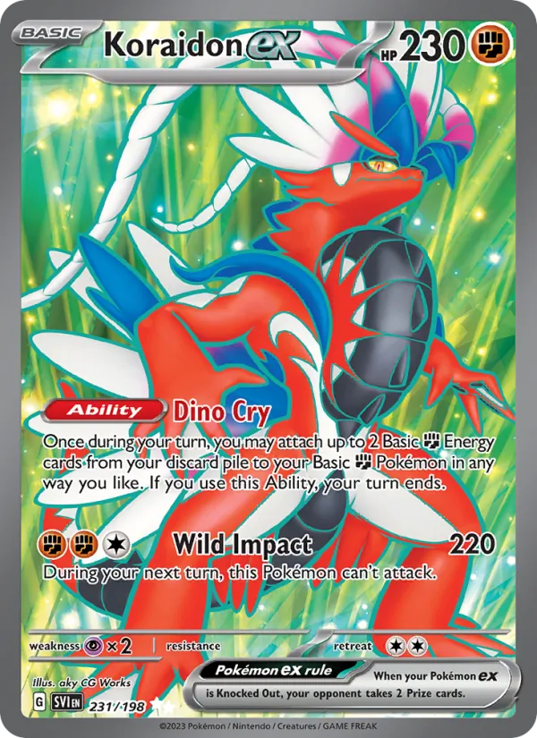 Koraidon ex #231/198