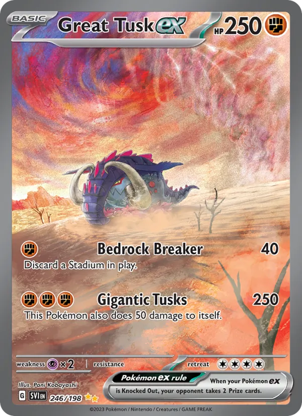 Great Tusk ex #246/198