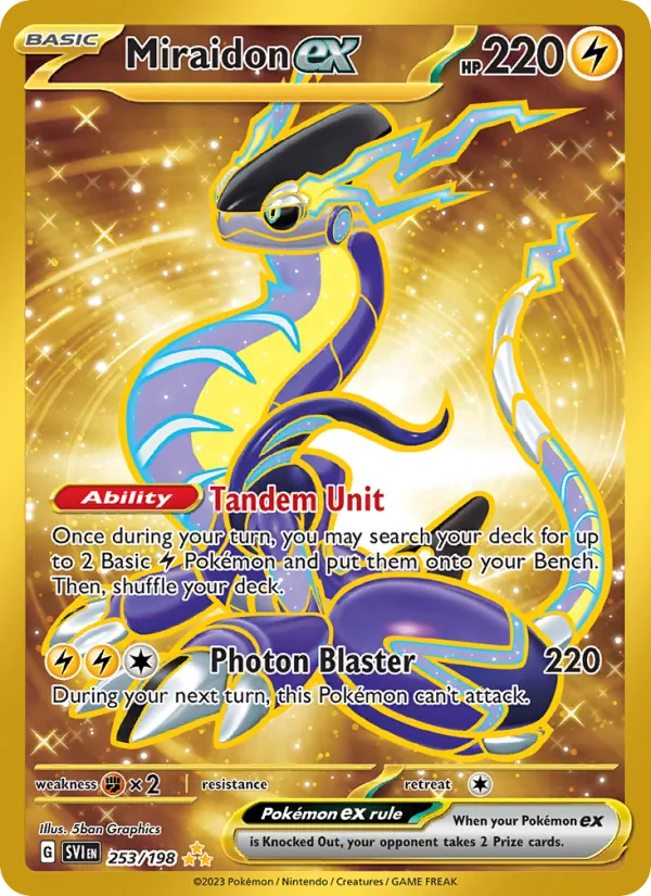 Miraidon ex #253/198