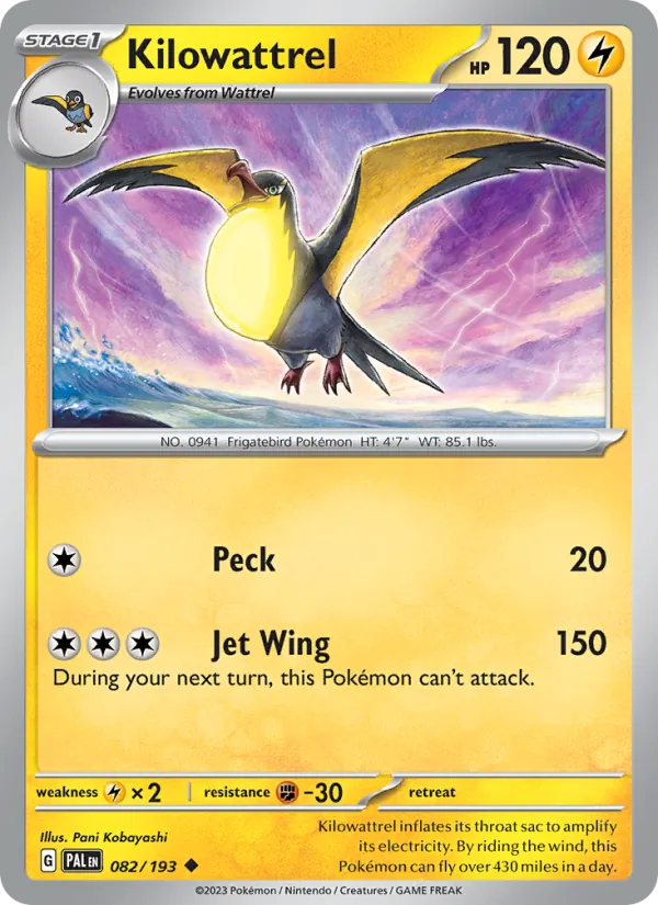 Kilowattrel #82/193