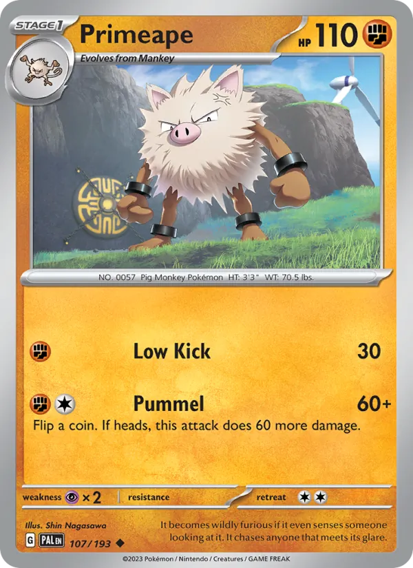Primeape #107/193