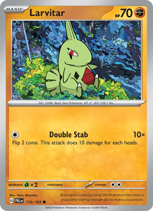 Larvitar #110/193
