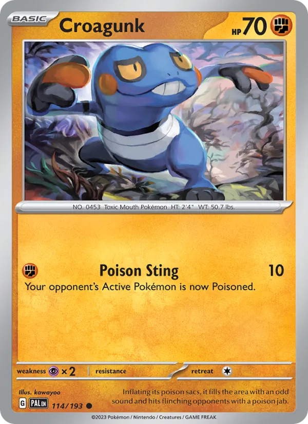 Croagunk #114/193