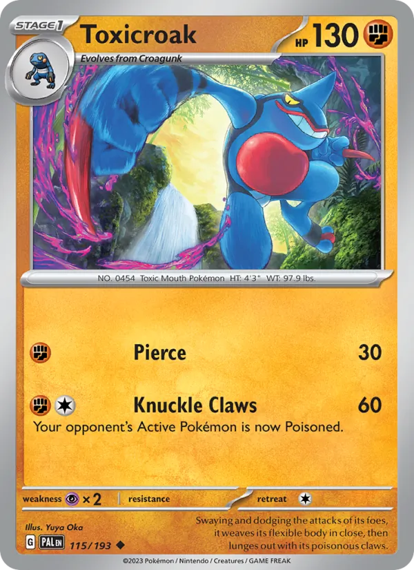 Toxicroak #115/193