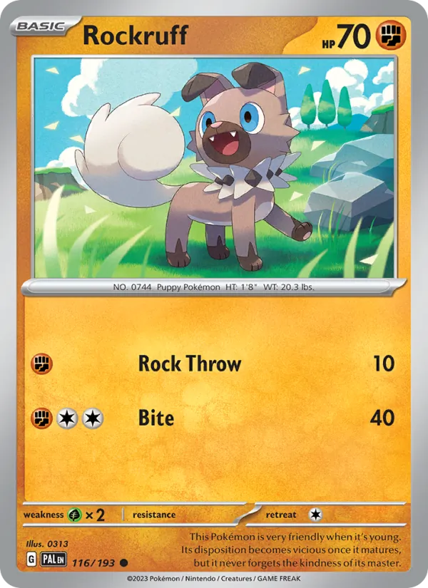 Rockruff #116/193