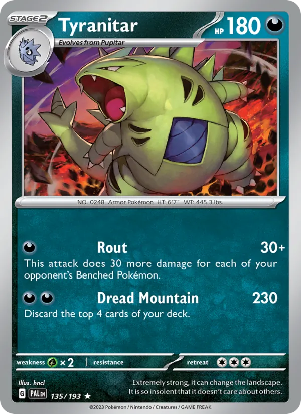 Tyranitar #135/193