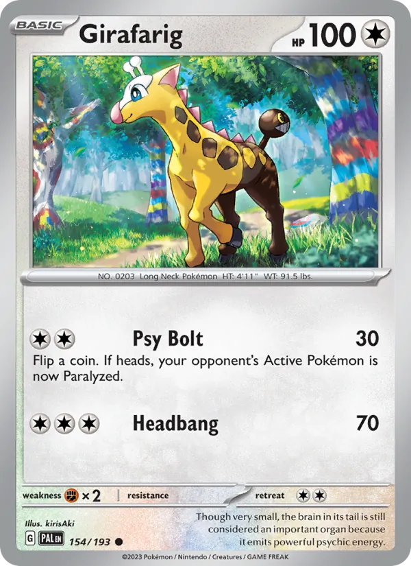 Girafarig #154/193
