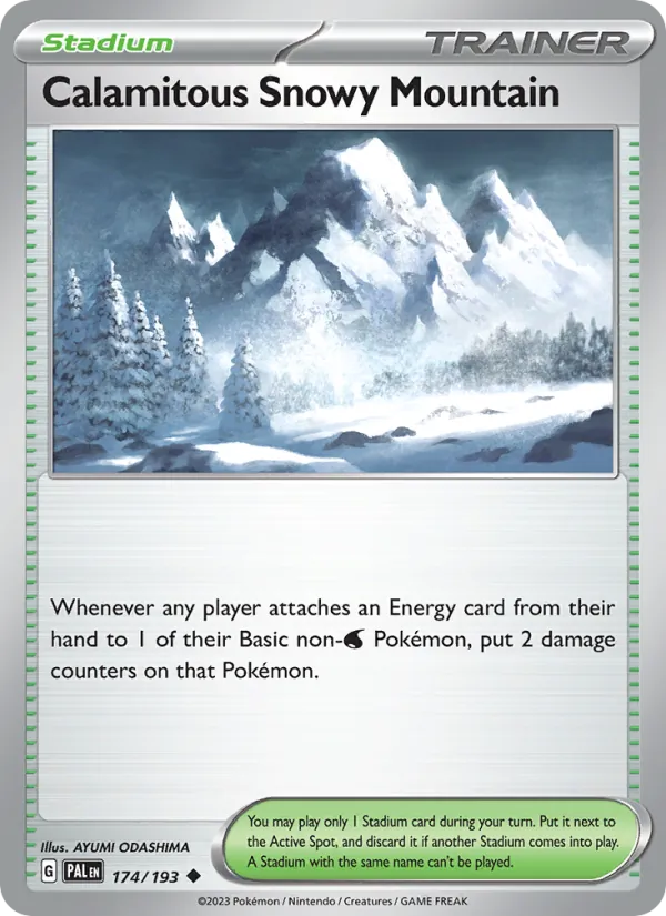Calamitous Snowy Mountain #174/193