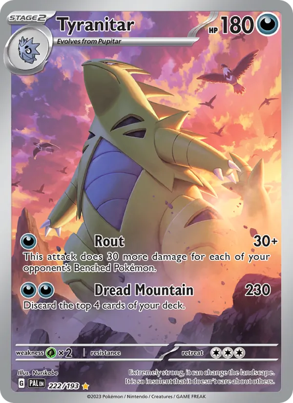 Tyranitar #222/193