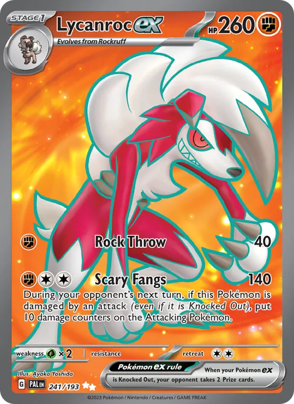 Lycanroc ex #241/193