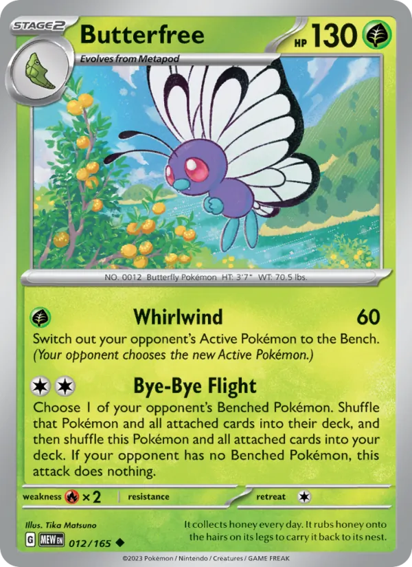Butterfree #12/165