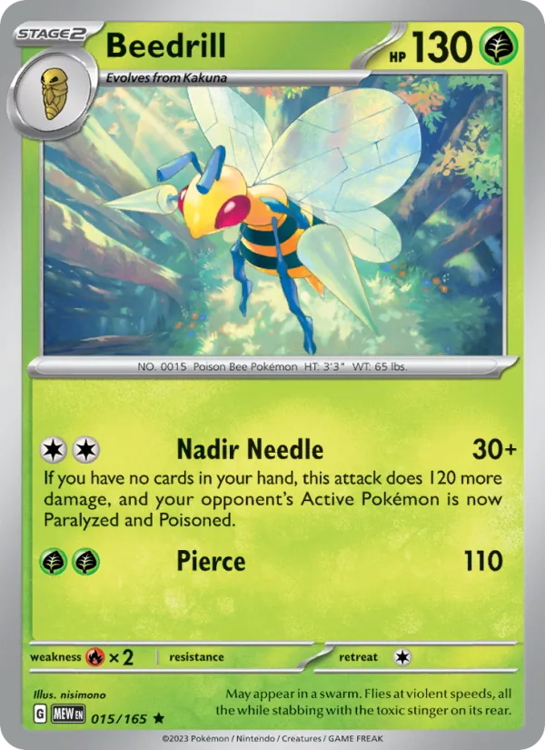 Beedrill #15/165