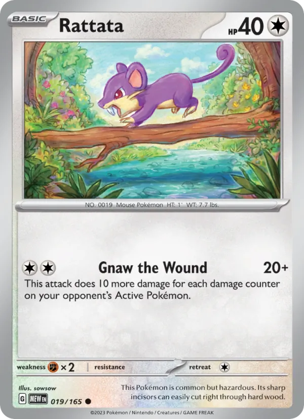 Rattata #19/165