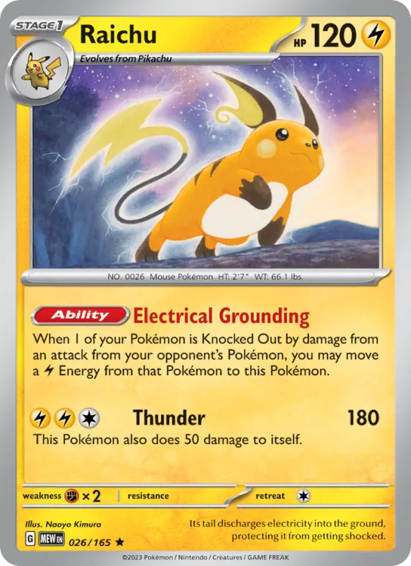 Raichu #26/165
