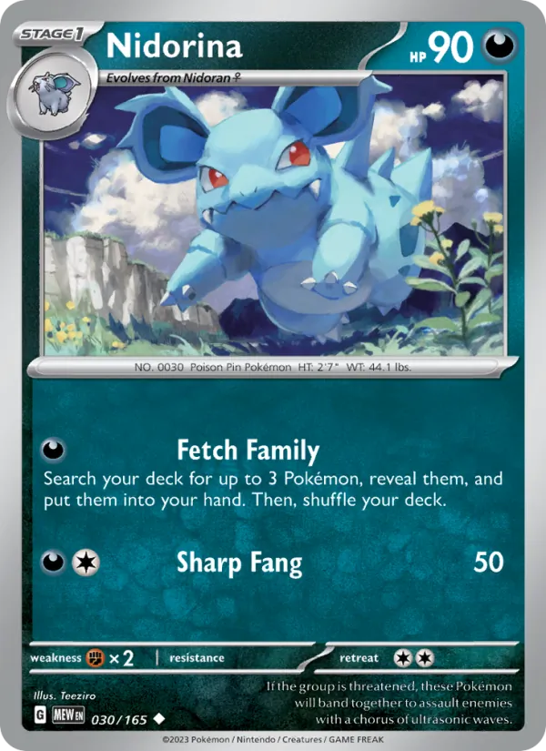 Nidorina #30/165