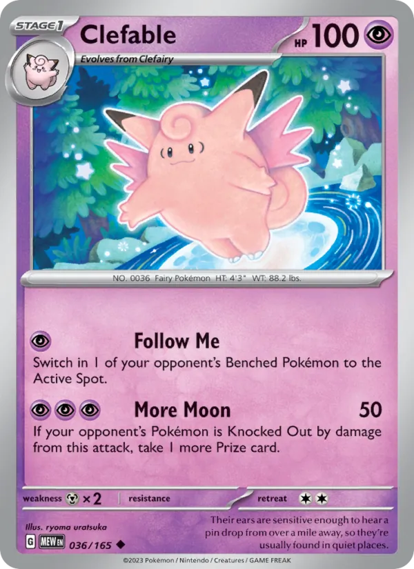 Clefable #36/165