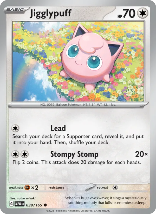 Jigglypuff #39/165