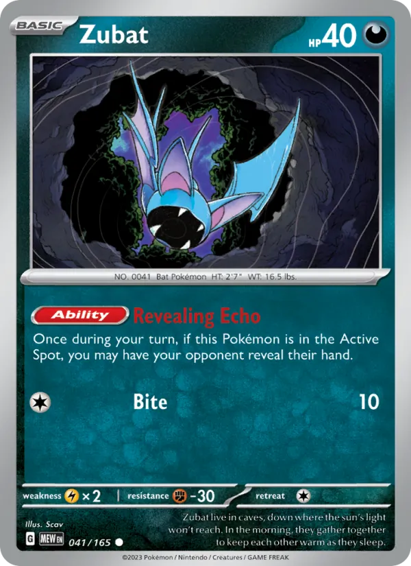 Zubat #41/165