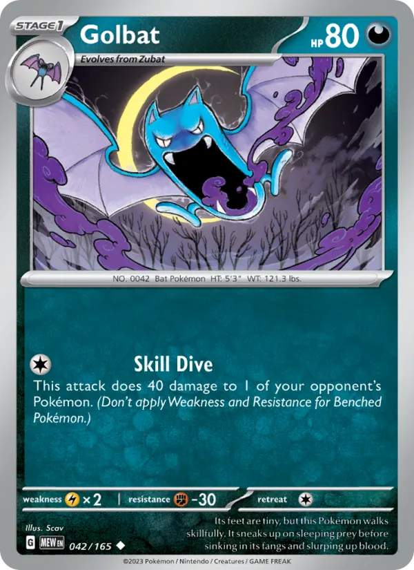 Golbat #42/165