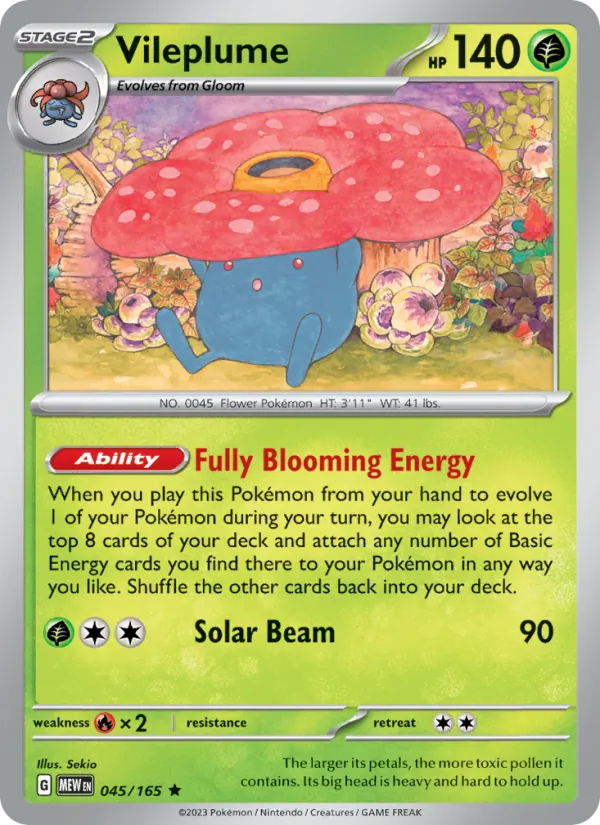 Vileplume #45/165