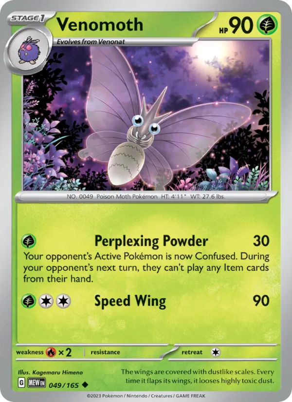 Venomoth #49/165