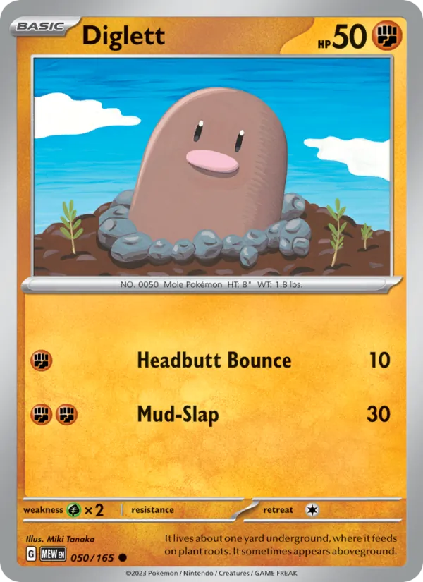 Diglett #50/165