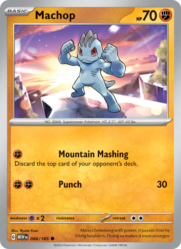 Machop #66/165