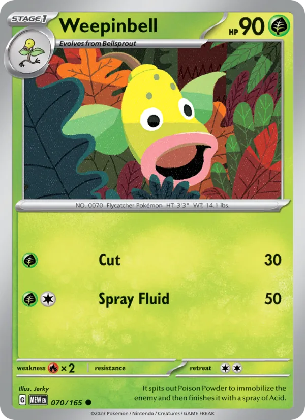 Weepinbell #70/165