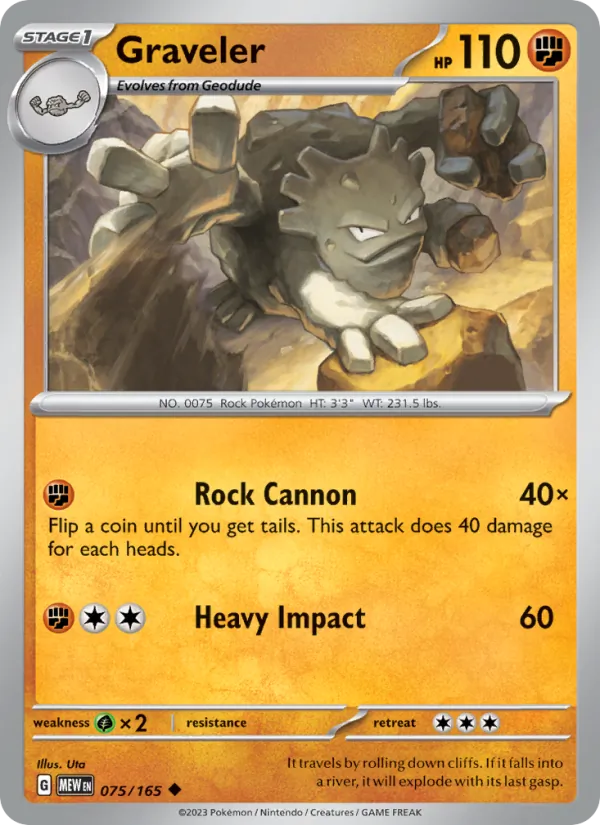 Graveler #75/165