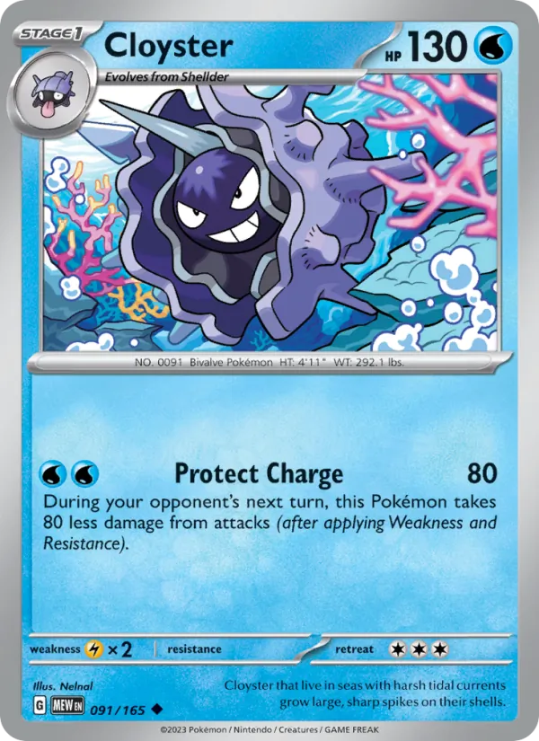 Cloyster #91/165