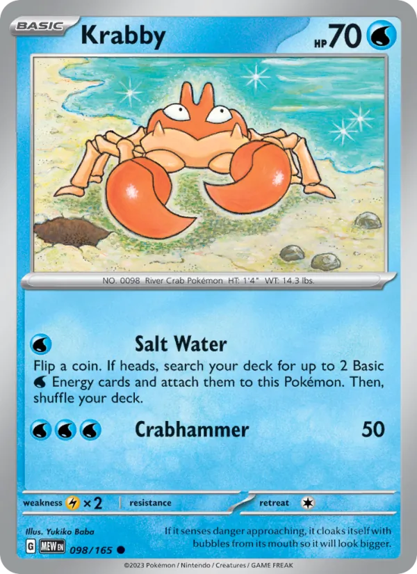 Krabby #98/165