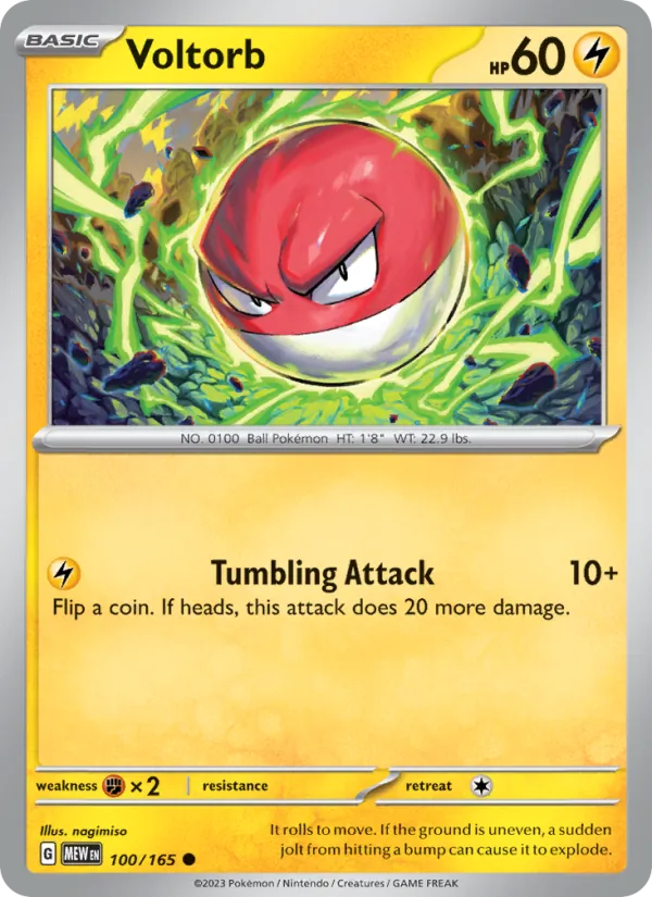 Voltorb #100/165