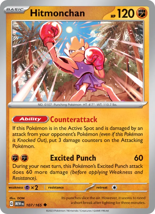 Hitmonchan #107/165