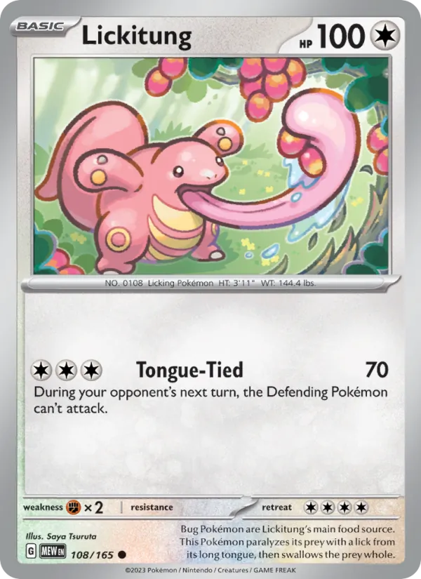 Lickitung #108/165