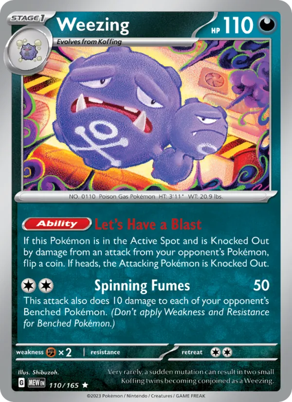 Weezing #110/165