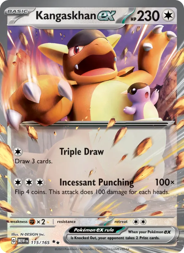 Kangaskhan ex #115/165