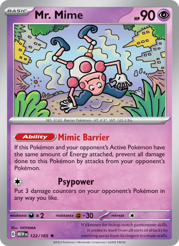 Mr. Mime #122/165