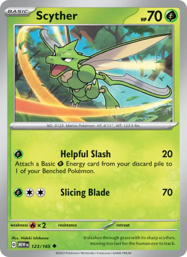Scyther #123/165