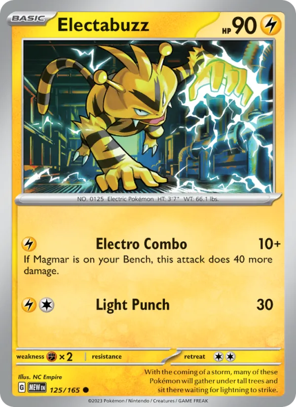 Electabuzz #125/165