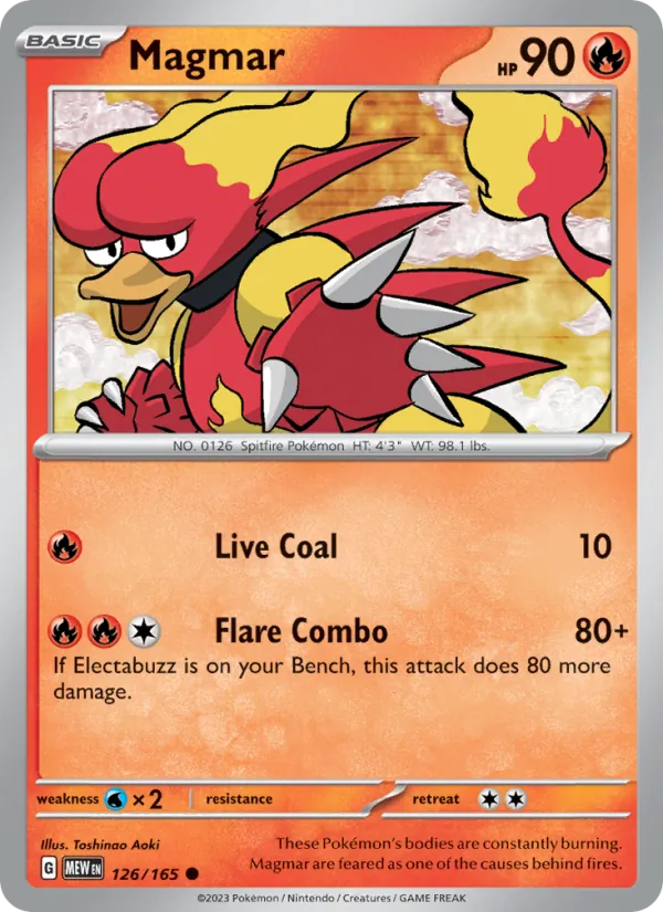 Magmar #126/165