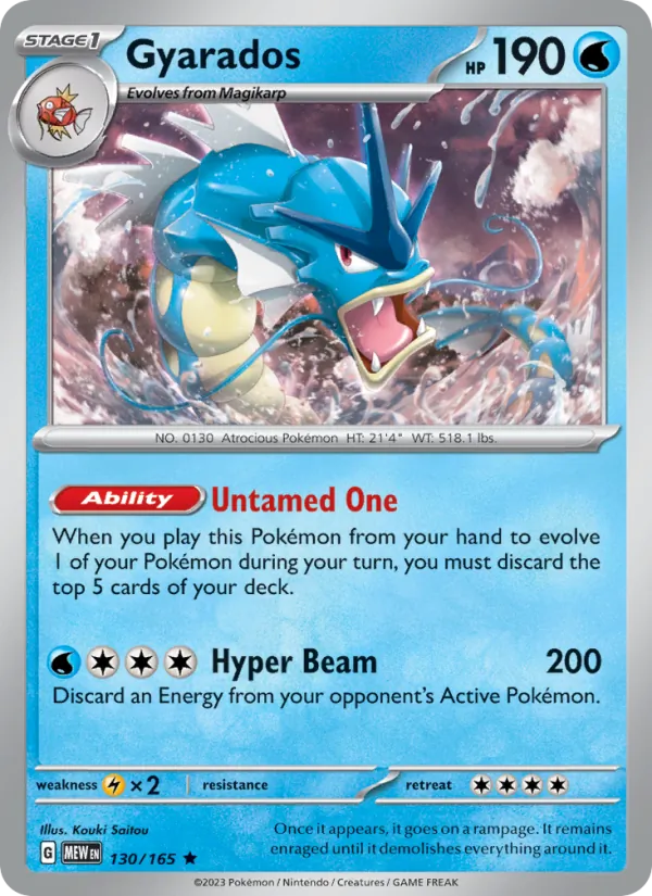 Gyarados #130/165