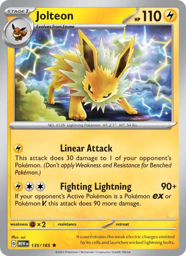 Jolteon #135/165