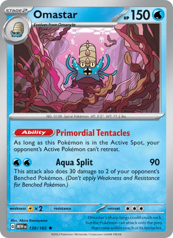 Omastar #139/165