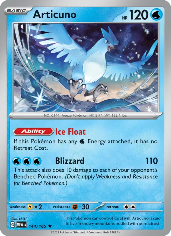 Articuno #144/165