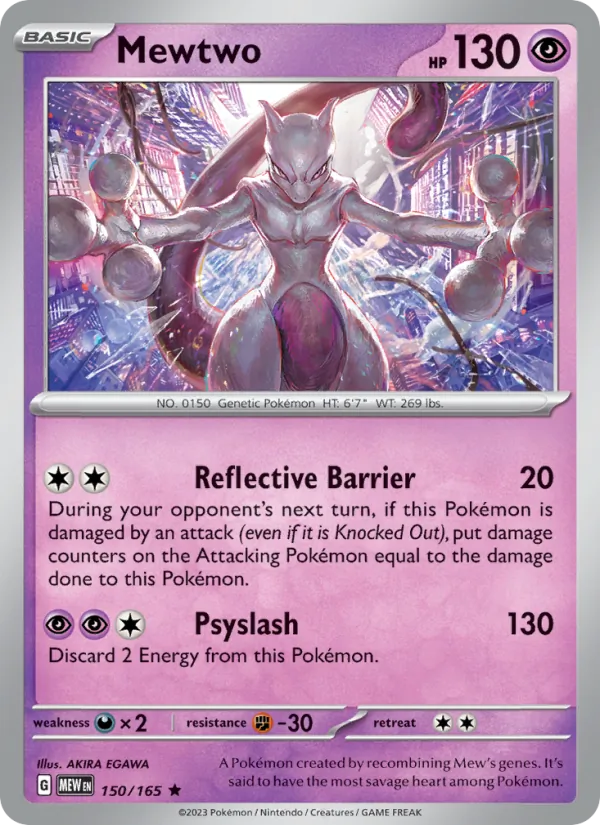 Mewtwo #150/165